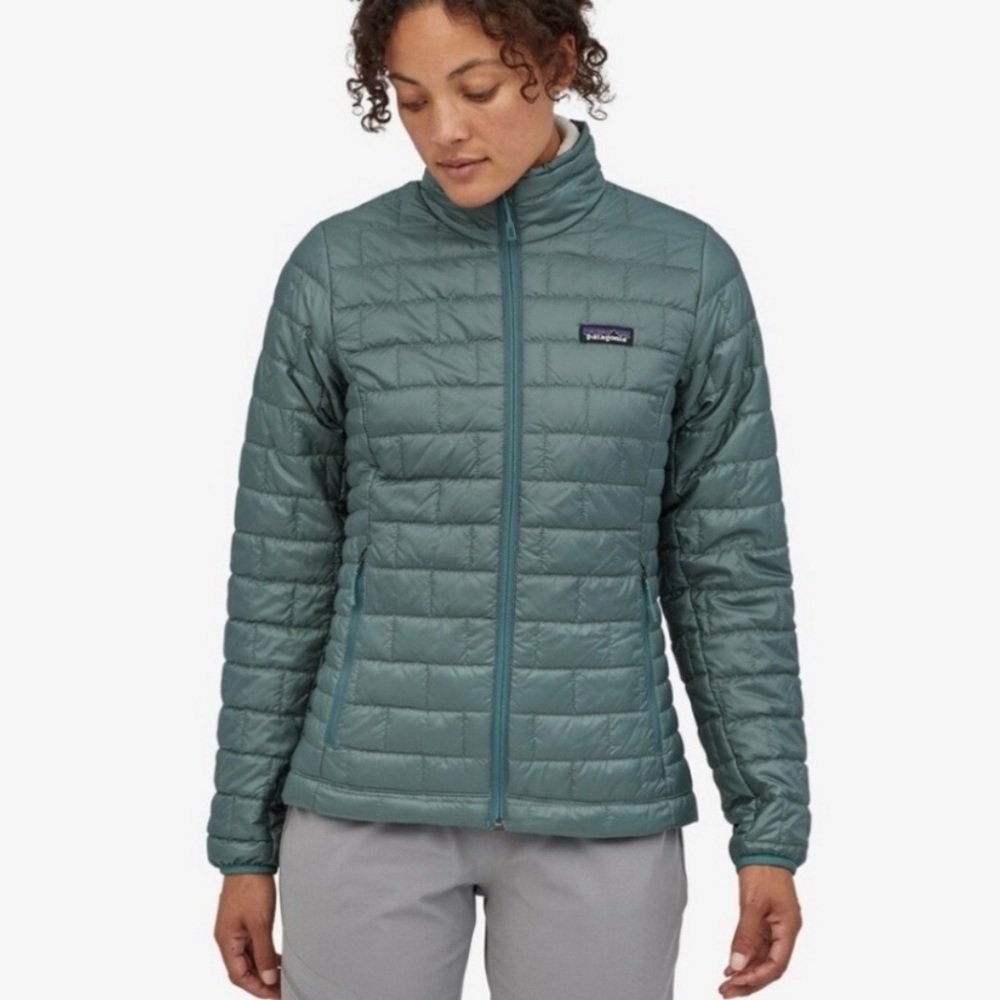 Patagonia Nano Puff Jacket In Regen Green Size M